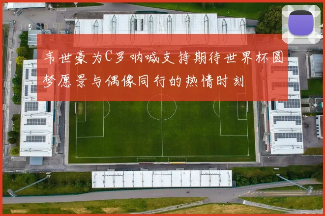 韦世豪为C罗呐喊支持期待世界杯圆梦愿景与偶像同行的热情时刻