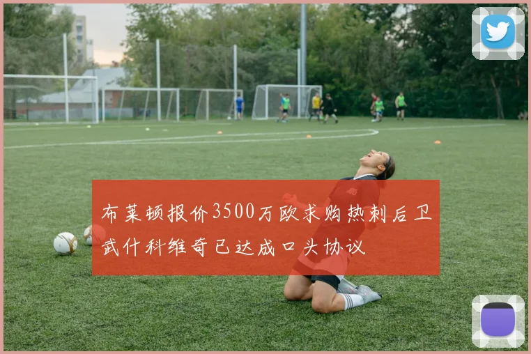 布莱顿报价3500万欧求购热刺后卫武什科维奇已达成口头协议